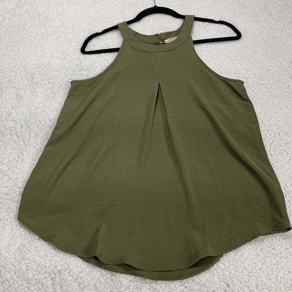 Sweet Wanderer Top Adult Medium Green Halter Thin Straps Back Keyhole Neck - Picture 3 of 12
